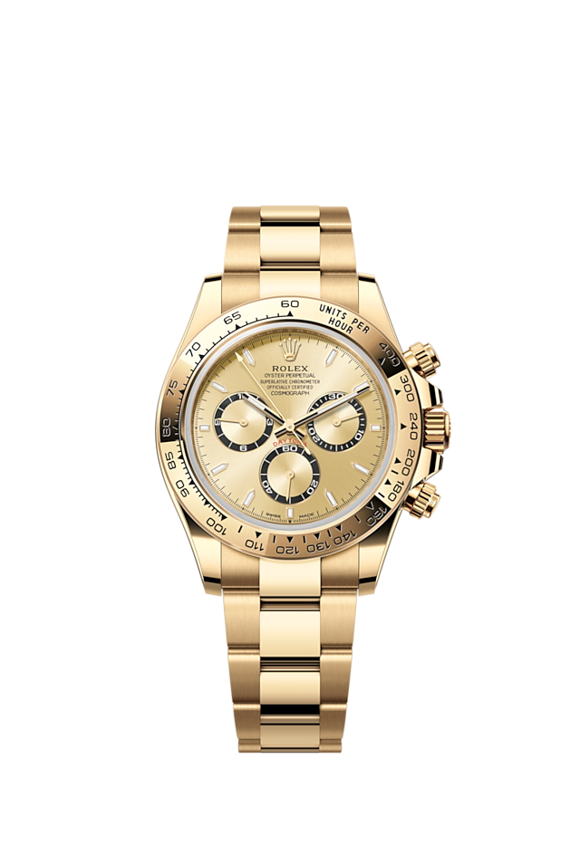 Rolex 1:1 Super Clone Cosmograph Daytona watch Oyster, 40 mm, Yellow gold m126508 Series