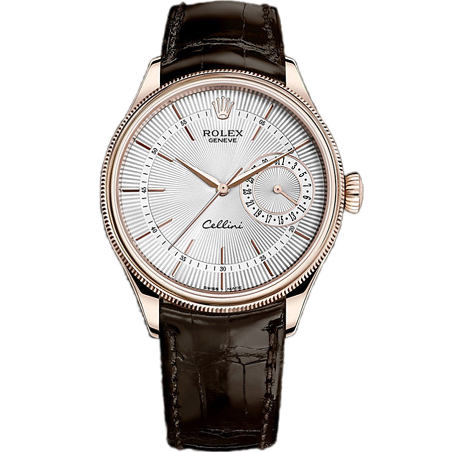 Rolex 1:1 Super Clone Cellini Date 39mm 50515 White Dial