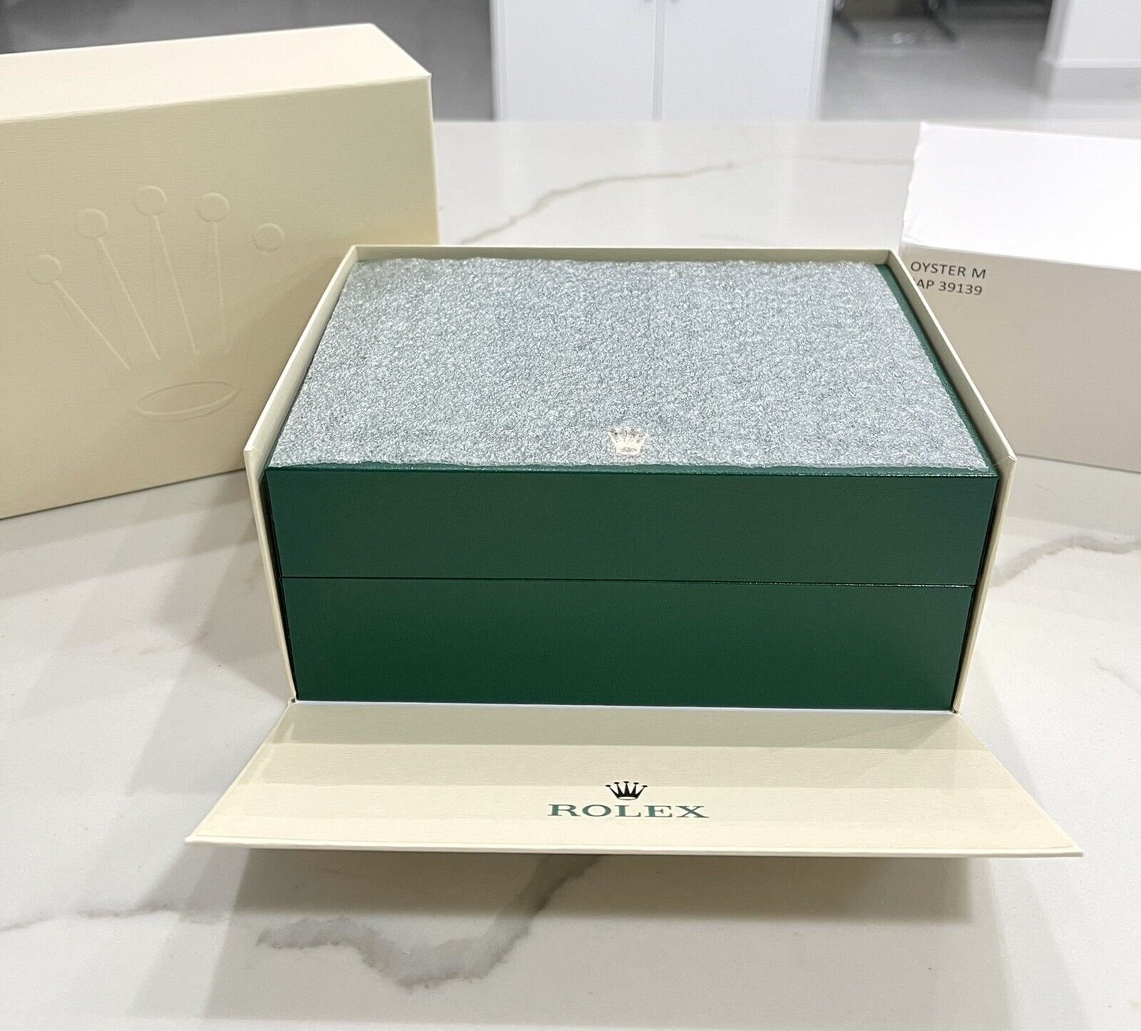 Rolex Box with Papers