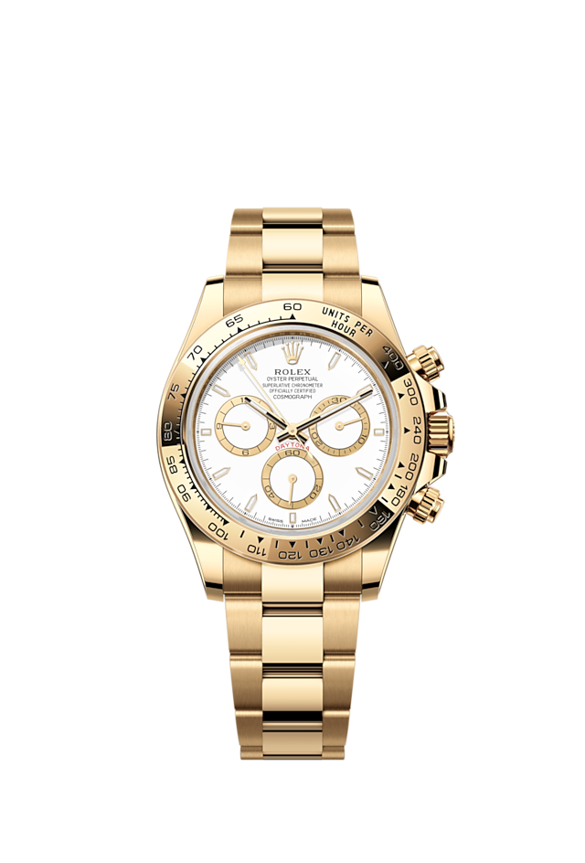 Rolex 1:1 Super Clone Cosmograph Daytona watch Oyster, 40 mm, Yellow gold m126508 Series