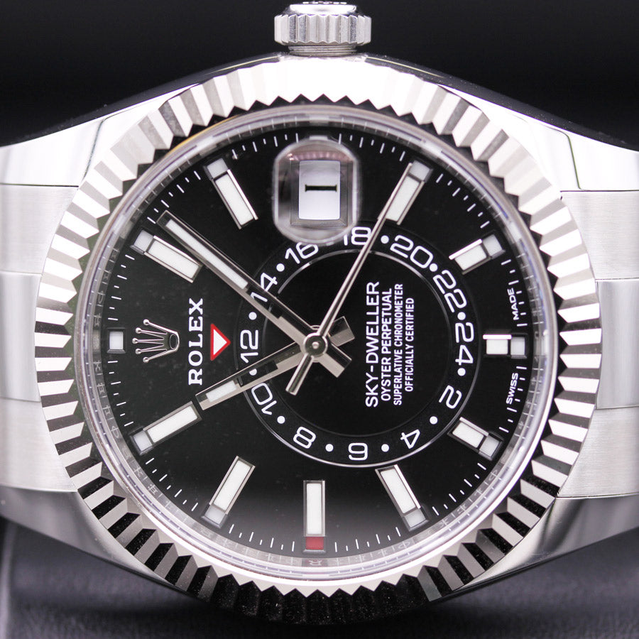 Rolex 1:1 Super Clone Sky-Dweller 42mm 326934 Black Dial