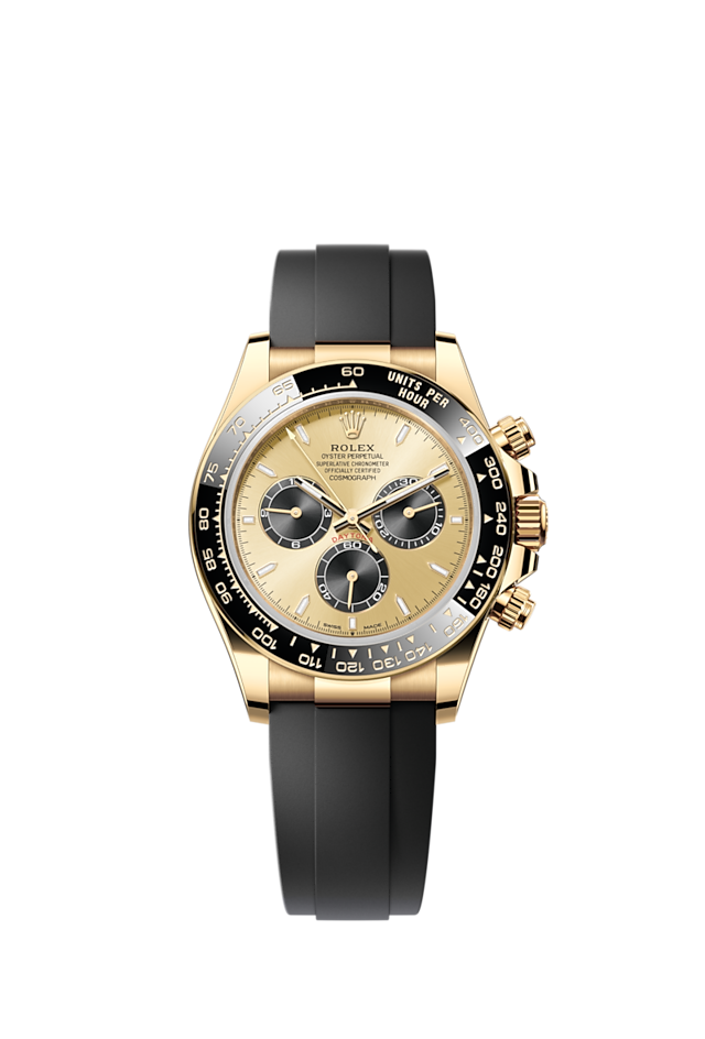 Rolex 1:1 Super Clone Cosmograph Daytona Oyster, 40 mm, yellow gold m126518ln-0012