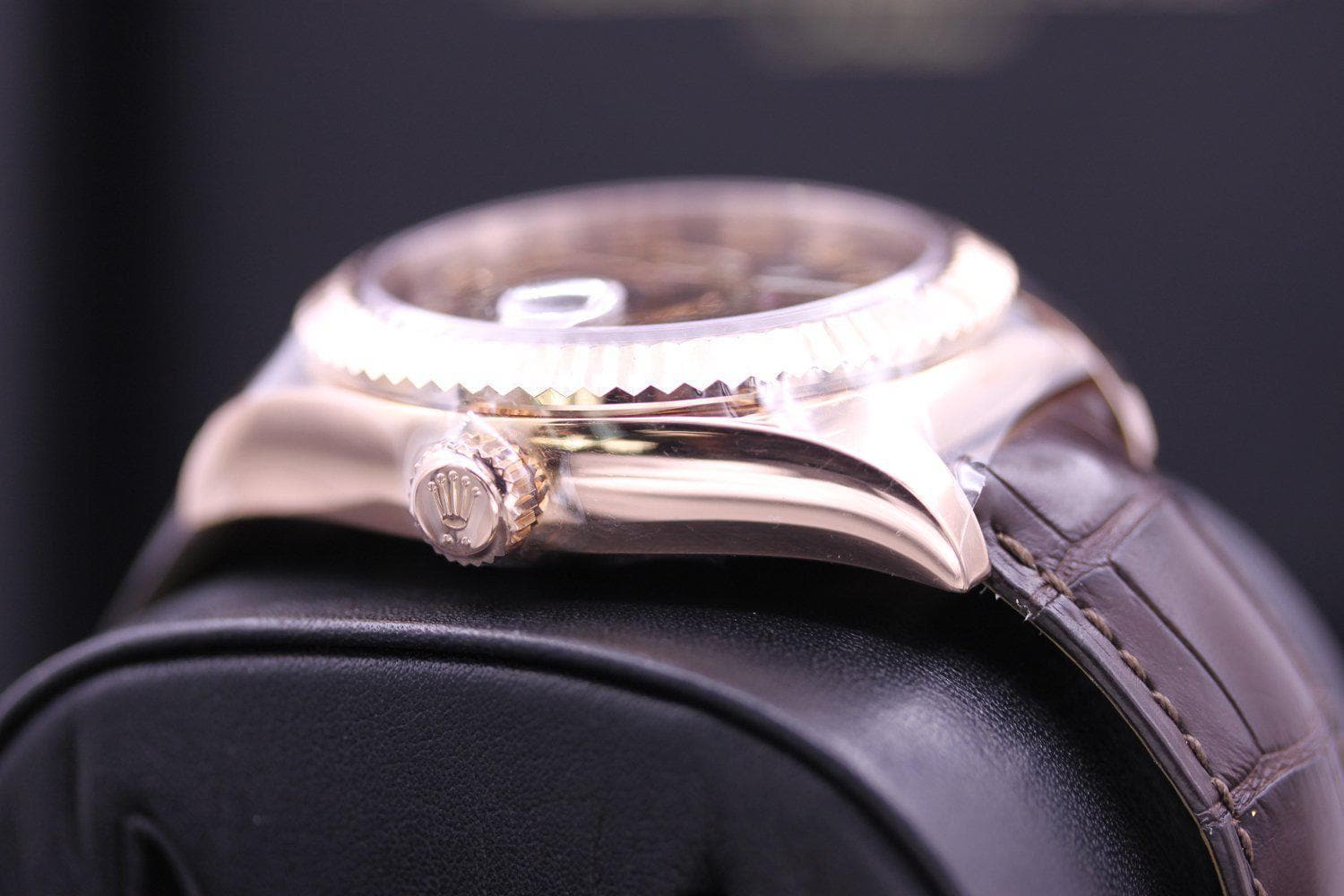 Rolex 1:1 Super Clone Sky-Dweller 42mm 326135 Chocolate Dial