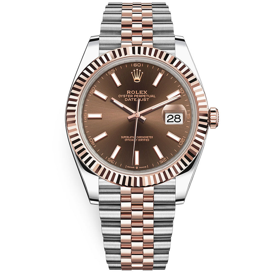 Rolex 1:1 Super Clone Datejust 41mm 126331 Chocolate Dial