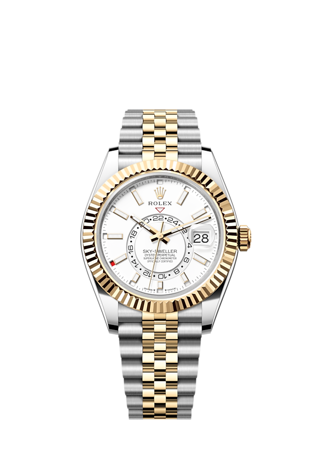 Rolex 1:1 Super Clone Sky-Dweller Oyster, 42 mm, Oystersteel and yellow gold m336933-0006