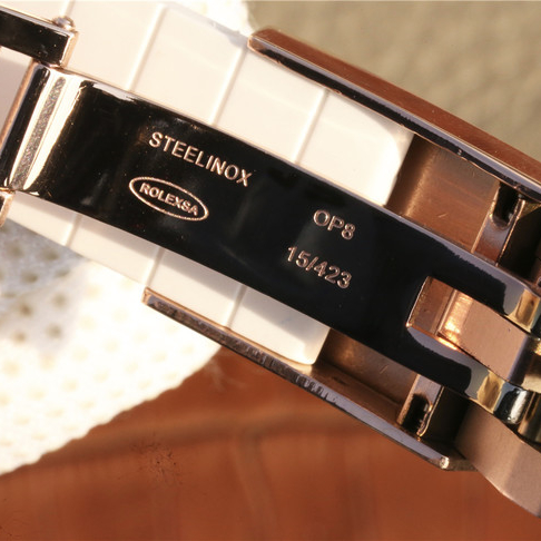 Rolex 1:1 Super Clone Yacht-Master 1 Baymax Rose Gold Mix White Rubber Strap 40mm