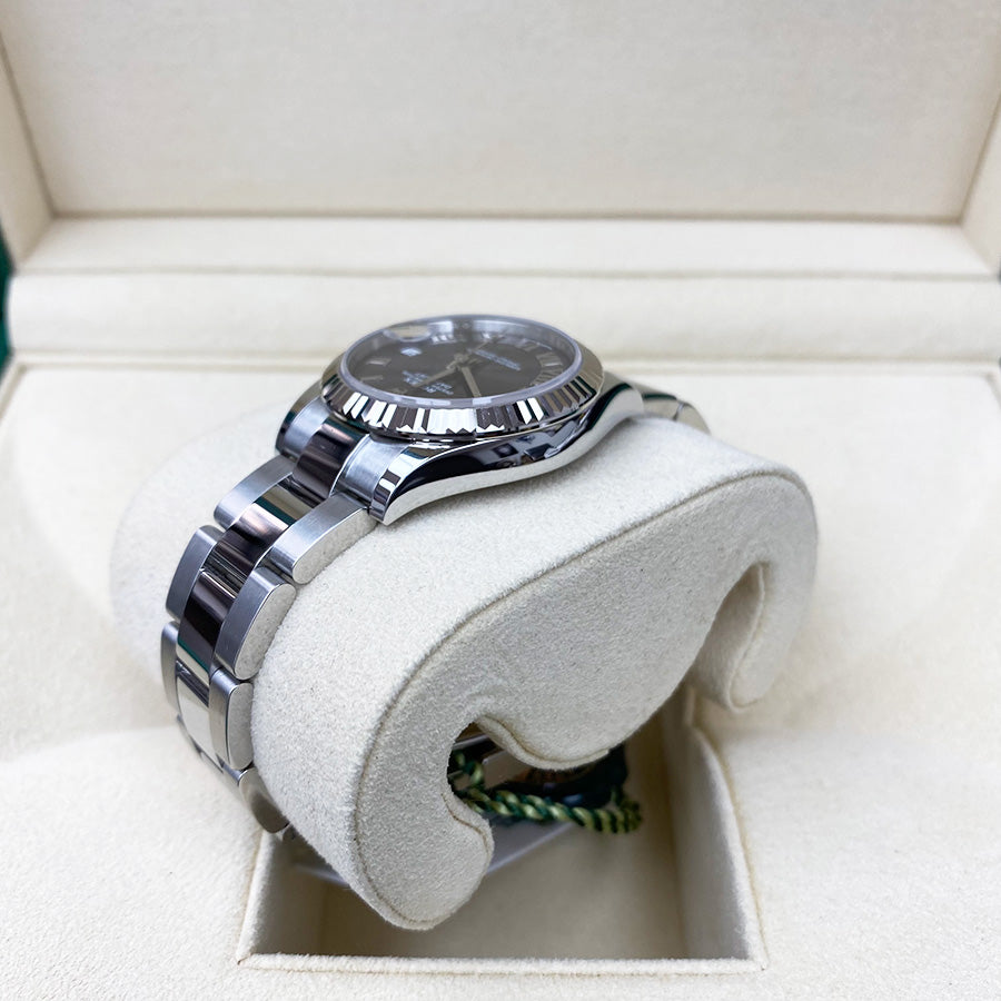 Rolex 1:1 Super Clone Datejust 31mm Grey Roman Dial 278274