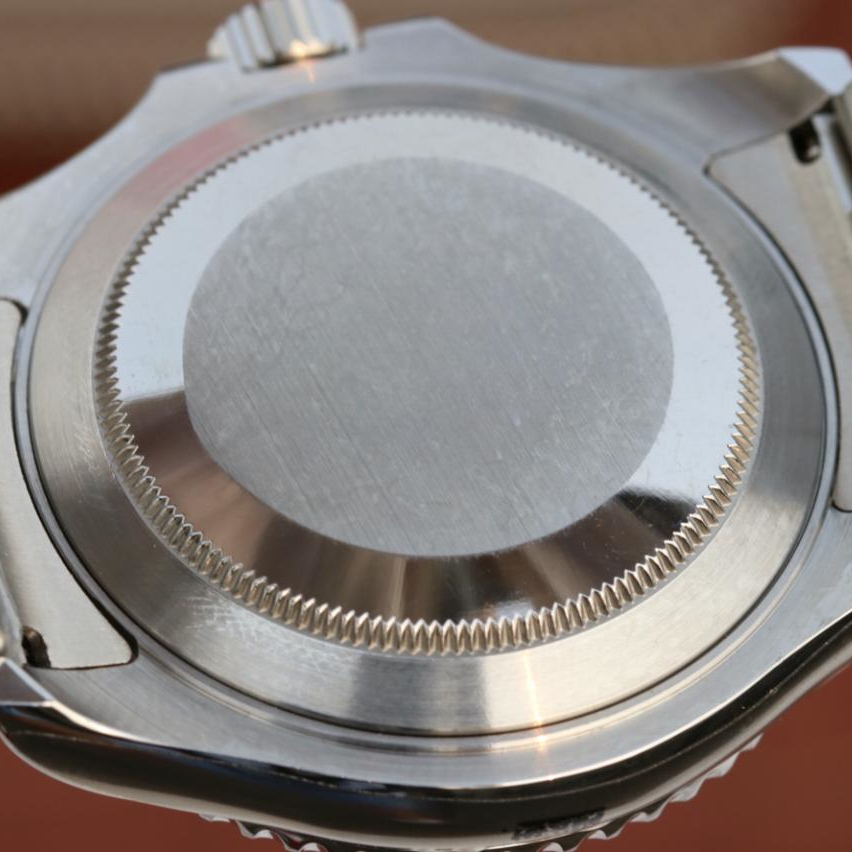 Rolex 1:1 Super Clone Yacht-Master 1 ( Black & Blue Dial ) Stainless Steel 40mm