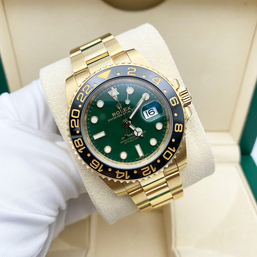 Rolex 1:1 Super Clone GMT-Master II 40mm 116718 Green Dial