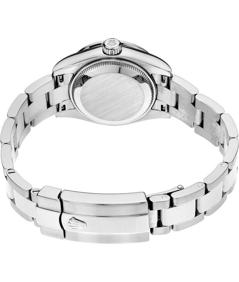 Rolex 1:1 Super Clone Lady-Datejust 26 Black Dial Women's Watch 179384-0002