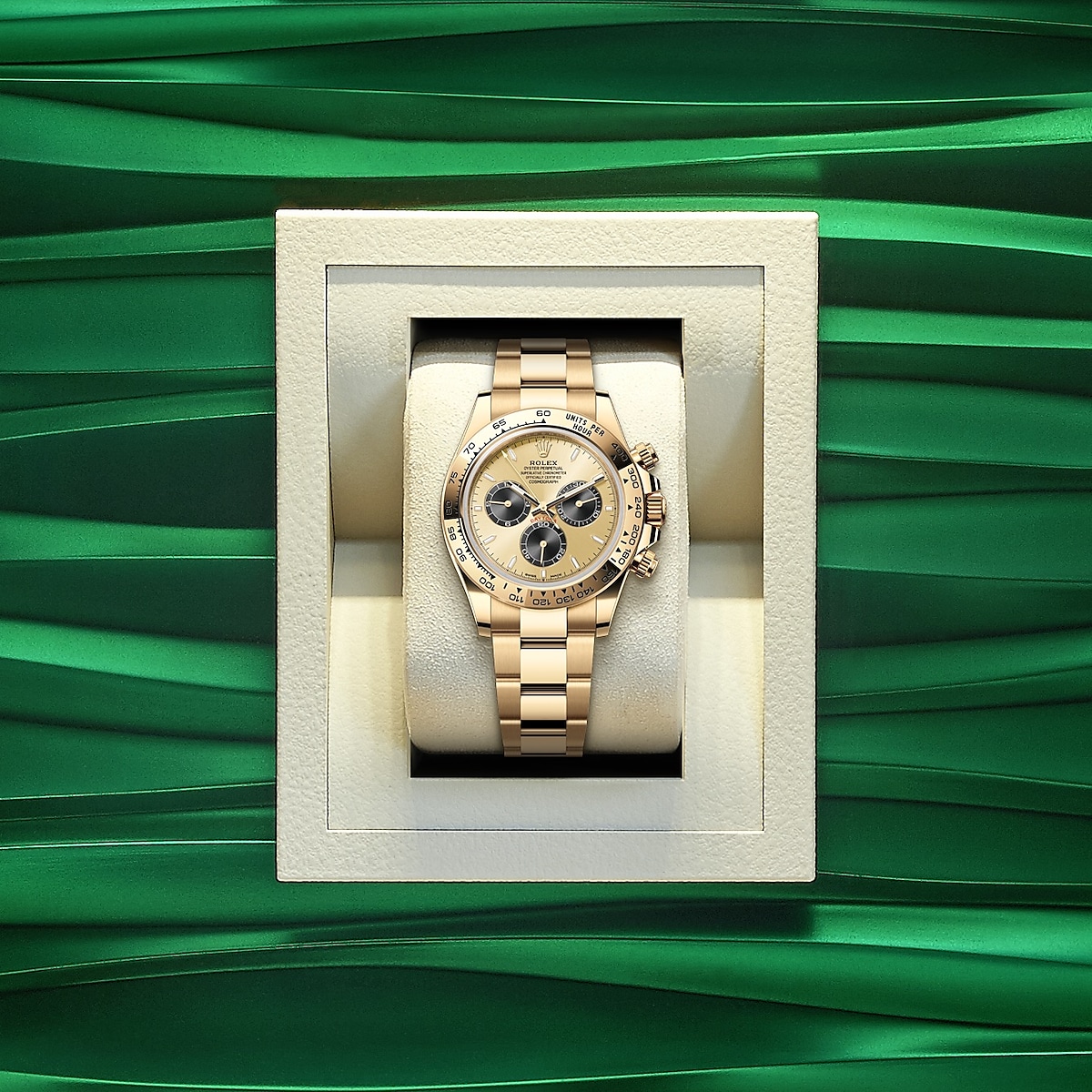 Rolex 1:1 Super Clone Cosmograph Daytona watch Oyster, 40 mm, Yellow gold m126508 Series