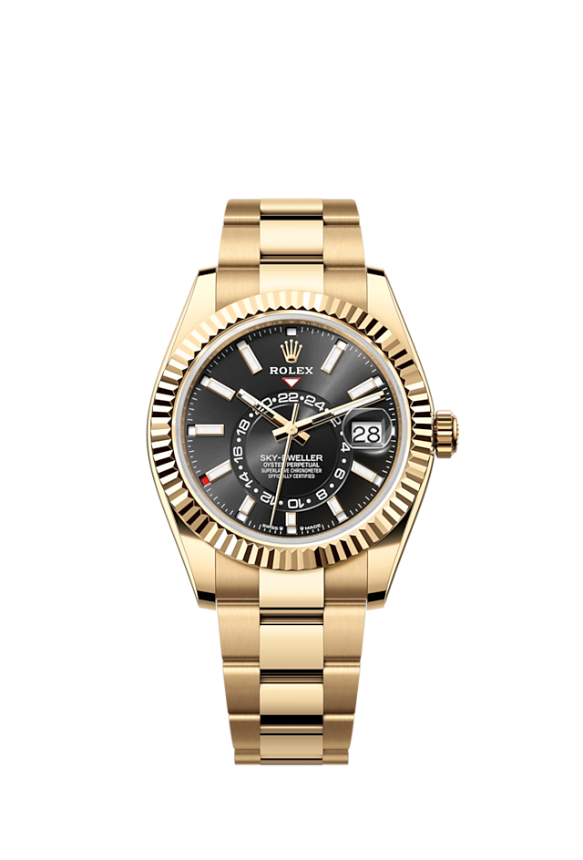 Rolex 1:1 Super Clone Sky-Dweller Oyster, 42 mm, yellow gold m336938-0002