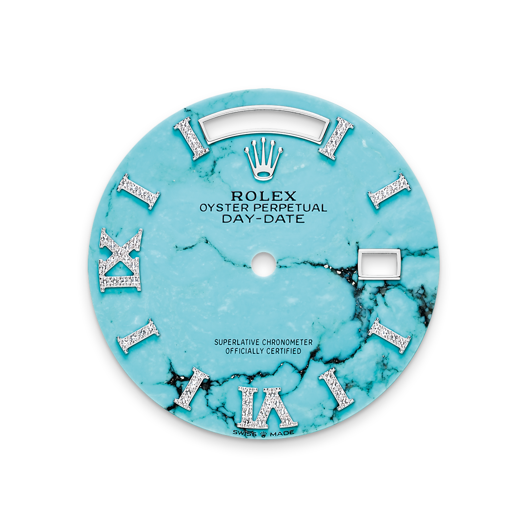 Rolex 1:1 Super Clone Day-Date Oyster, 36 mm, white gold m128239-0045