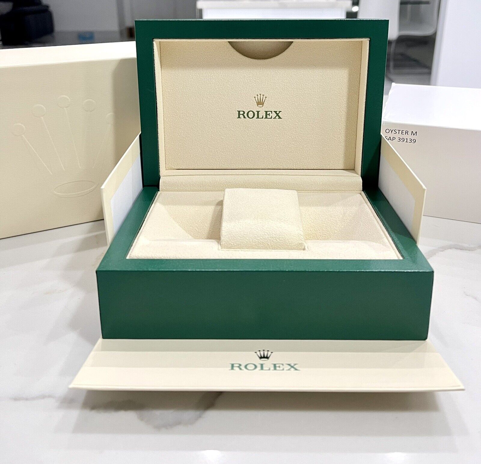 Rolex Box with Papers