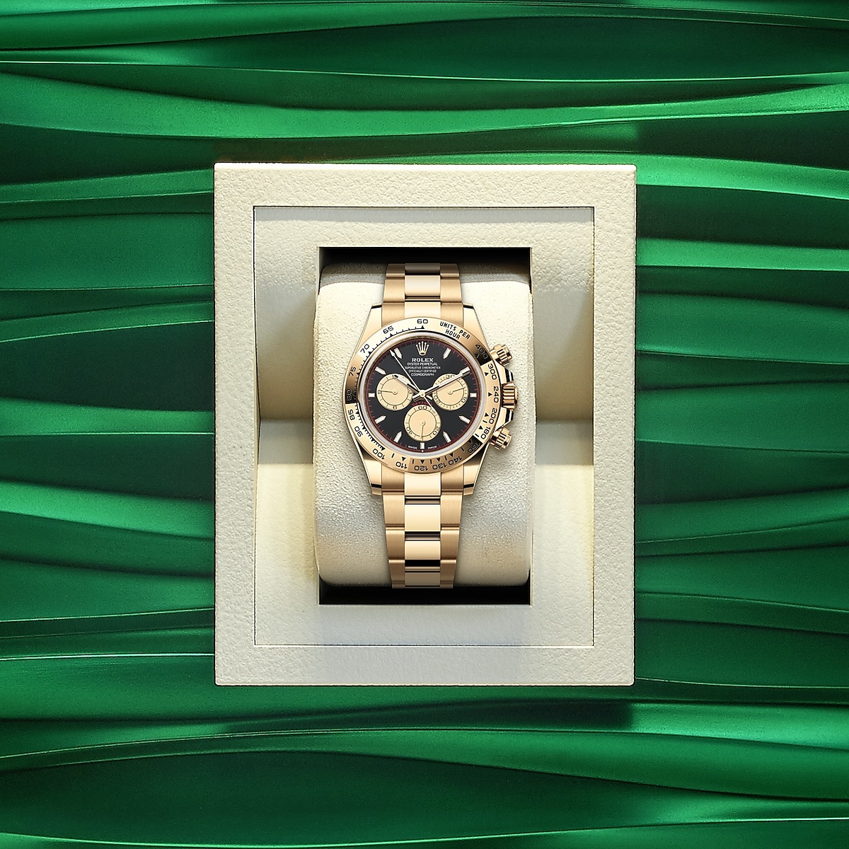 Rolex 1:1 Super Clone Cosmograph Daytona watch Oyster, 40 mm, Yellow gold m126508 Series