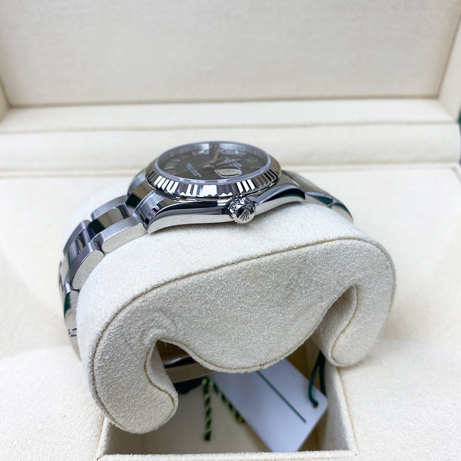 Rolex 1:1 Super Clone Datejust 31mm Grey Roman Dial 278274