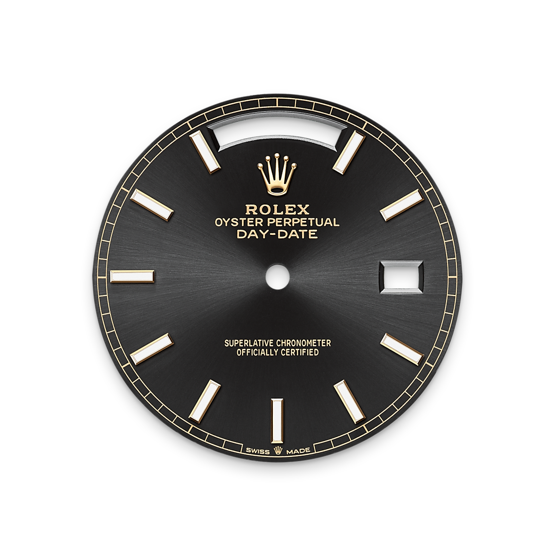 Rolex 1:1 Super Clone Day-Date Oyster, 40 mm, yellow gold and diamonds m228398tbr-0041