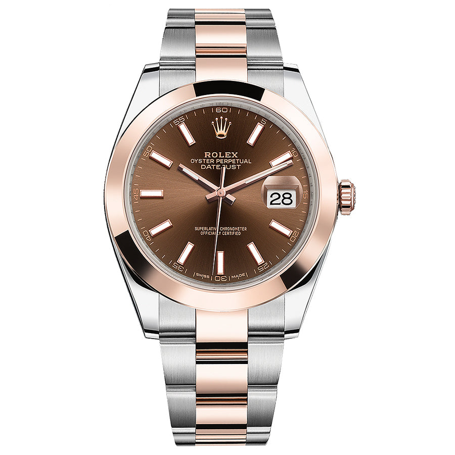 Rolex 1:1 Super Clone Datejust 41mm 126301 Chocolate Dial
