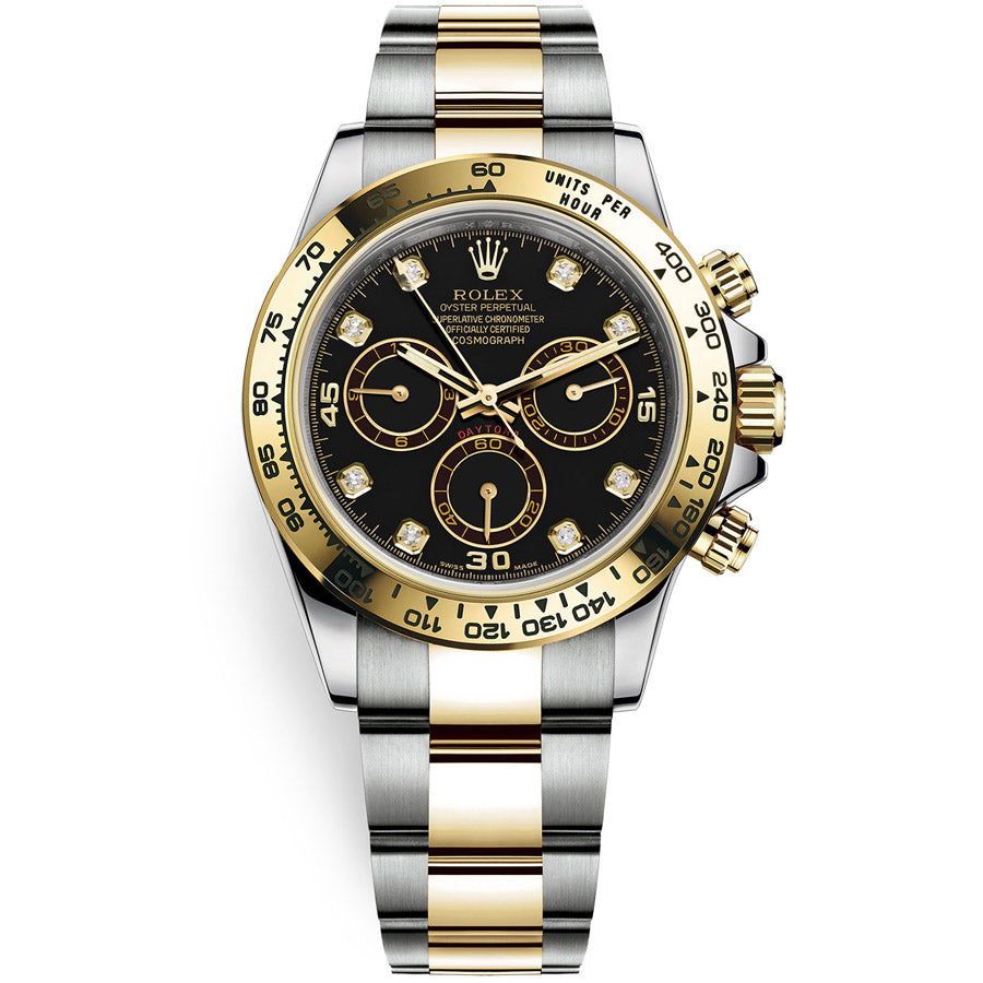 Rolex 1:1 Super Clone Daytona 40mm 116503 Black Diamond Dial