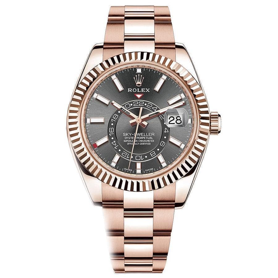 Rolex 1:1 Super Clone Sky-Dweller 42mm 326935 Rhodium Dial