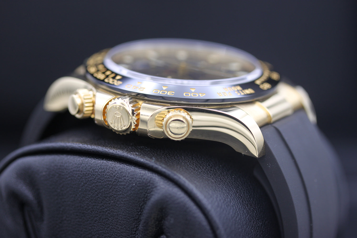 Rolex 1:1 Super Clone Daytona 40mm Oyster Flex 116518LN Black Dial