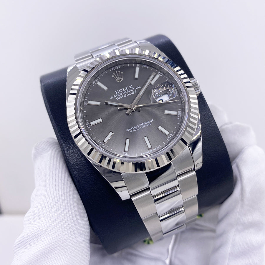 Rolex 1:1 Super Clone Datejust 41mm 126334 Grey Dial