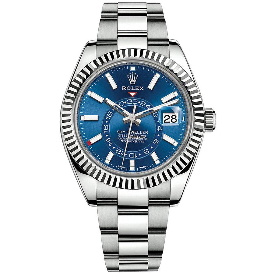 Rolex 1:1 Super Clone Sky-Dweller 42mm 326934 Blue Dial