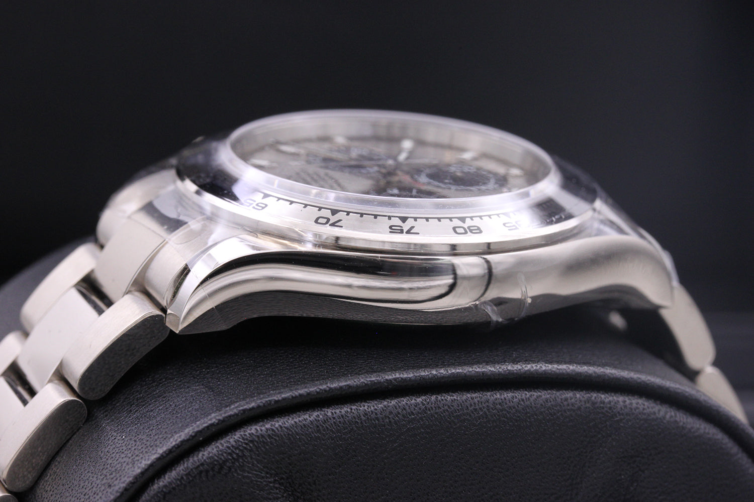 Rolex 1:1 Super Clone Daytona 40mm 116509 White Gold Steel Black Dial