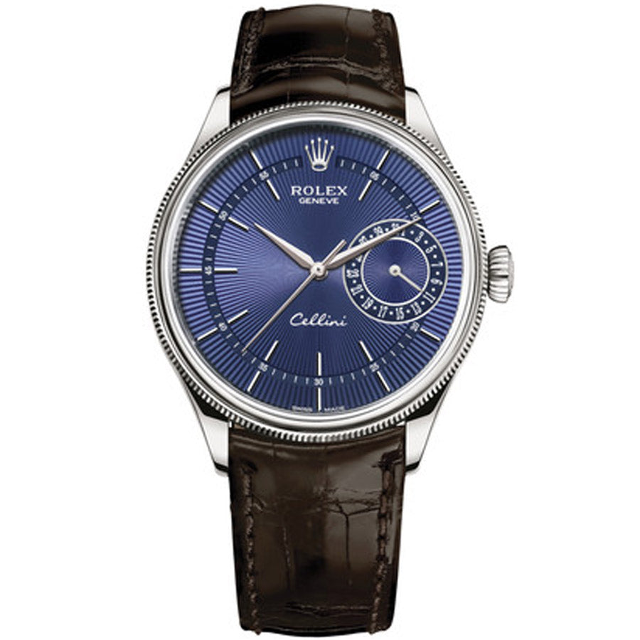 Rolex 1:1 Super Clone Cellini Date 39mm 50519 Blue Dial