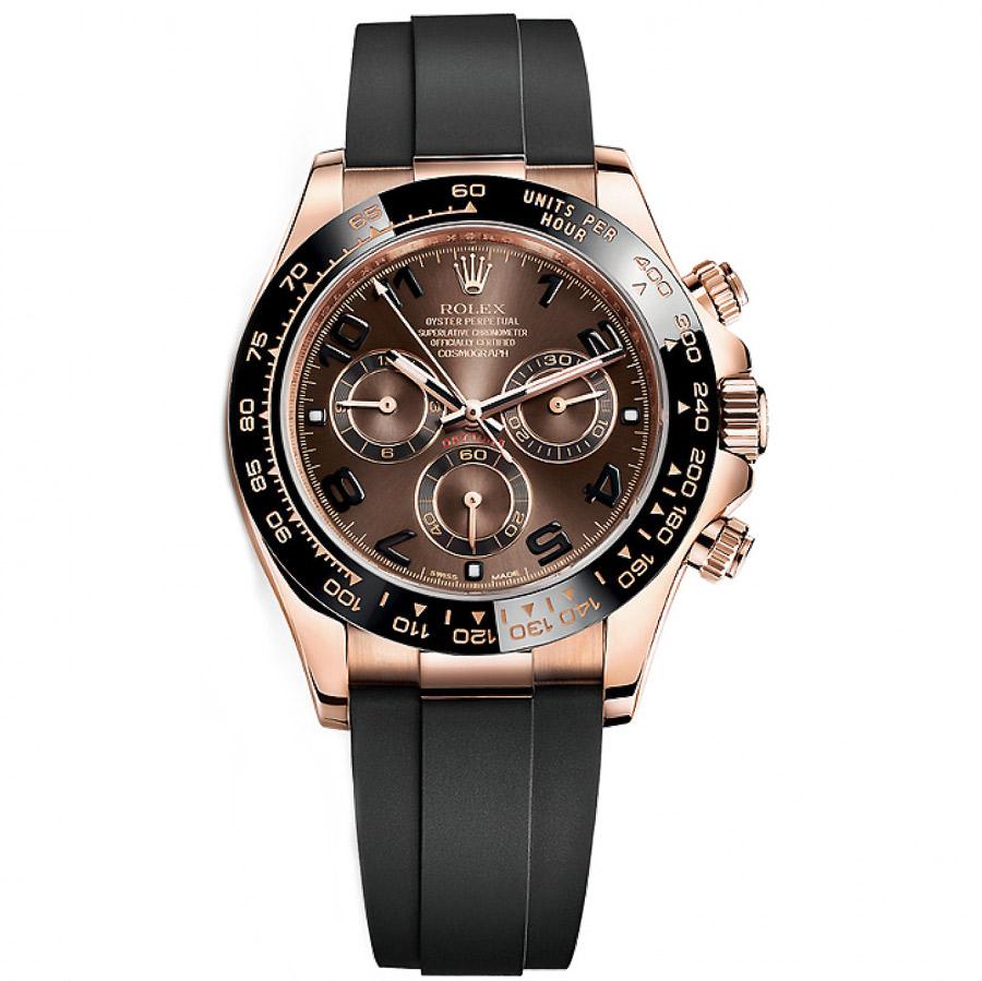 Rolex 1:1 Super Clone Daytona 40mm Oyster Flex 116515LN CHOOF Brown Dial