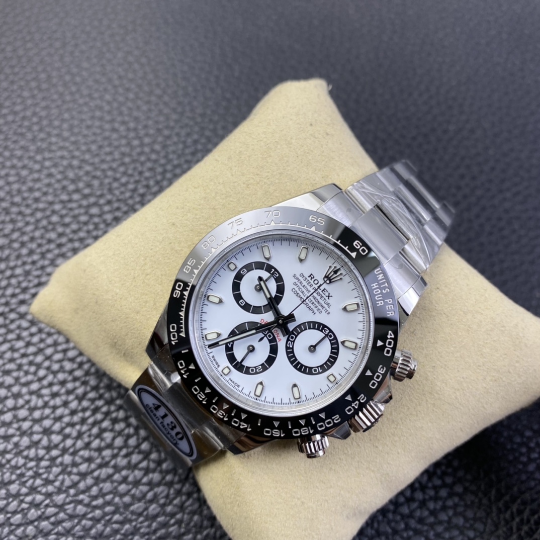 Rolex 1:1 Super Clone Daytona 40mm 116500LN White Dial