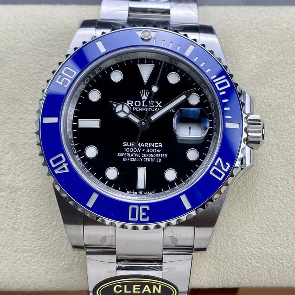 Rolex 1:1 Super Clone Submariner Date 41mm 126619LB Black Dial