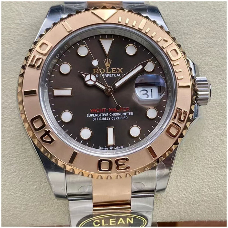 Rolex 1:1 Super Clone Yacht-Master 40mm 126621 Brown Dial