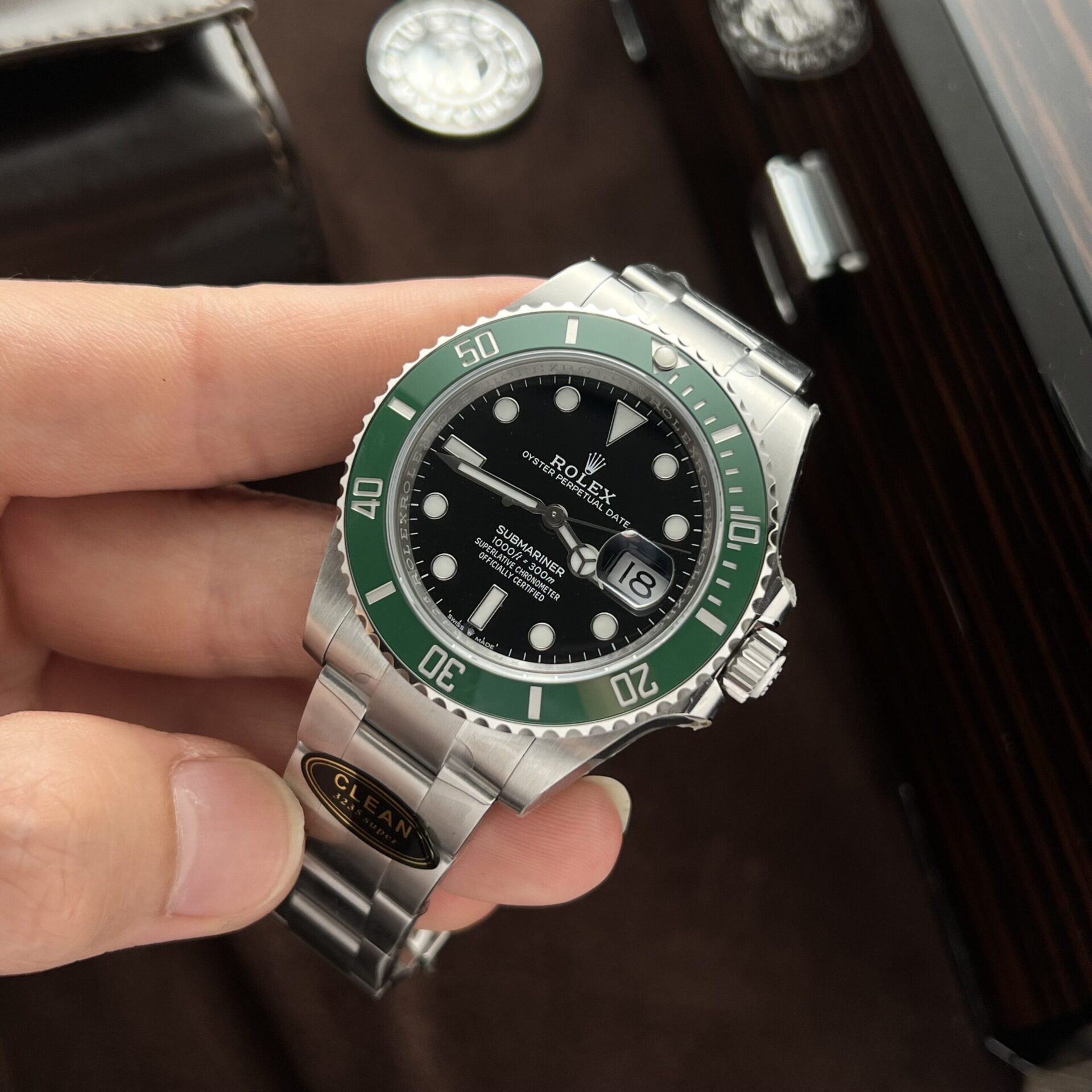 Rolex 1:1 Super Clone Submariner Date 41mm 126610LV Black Dial