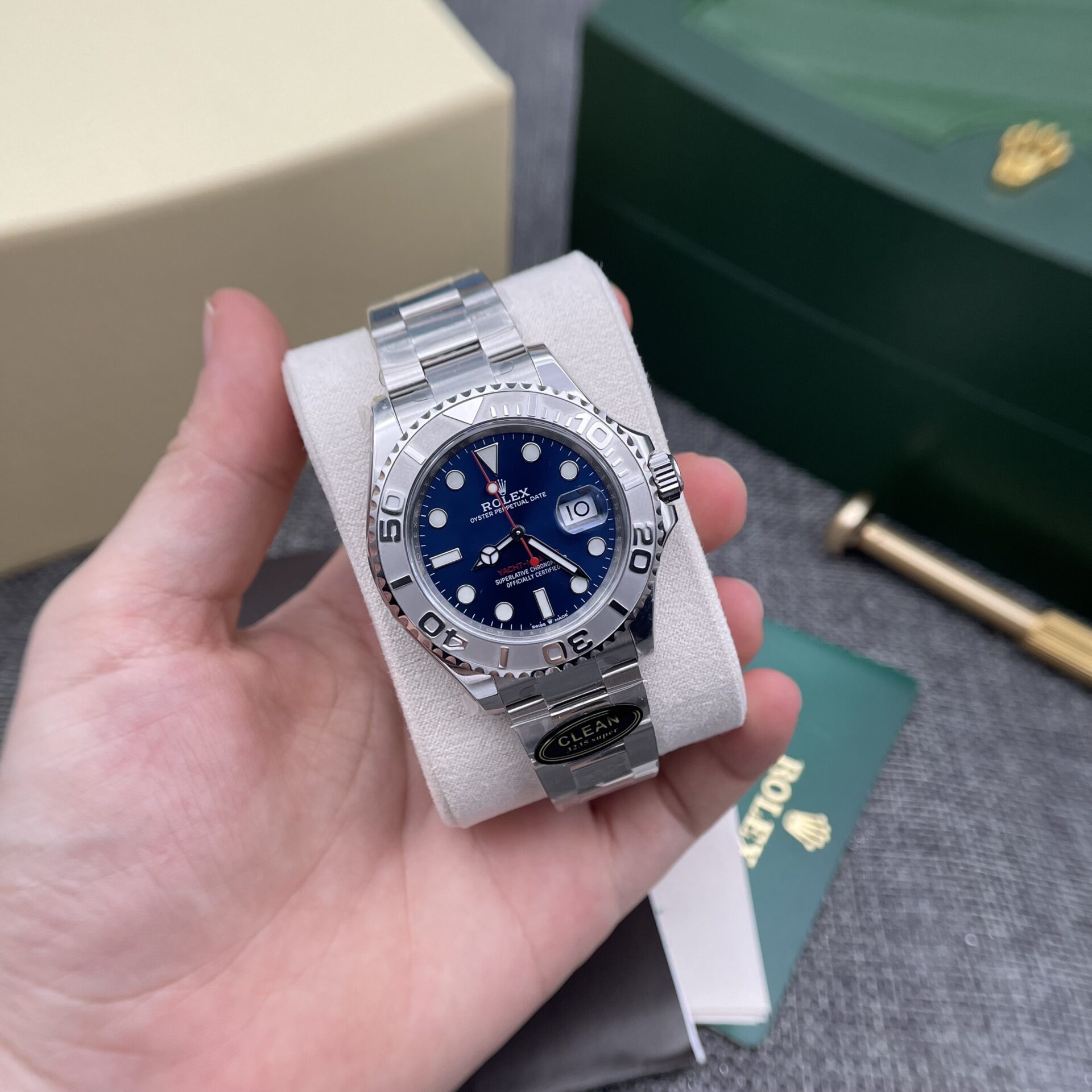 Rolex 1:1 Super Clone Yacht-Master 40mm 126622 Blue Dial