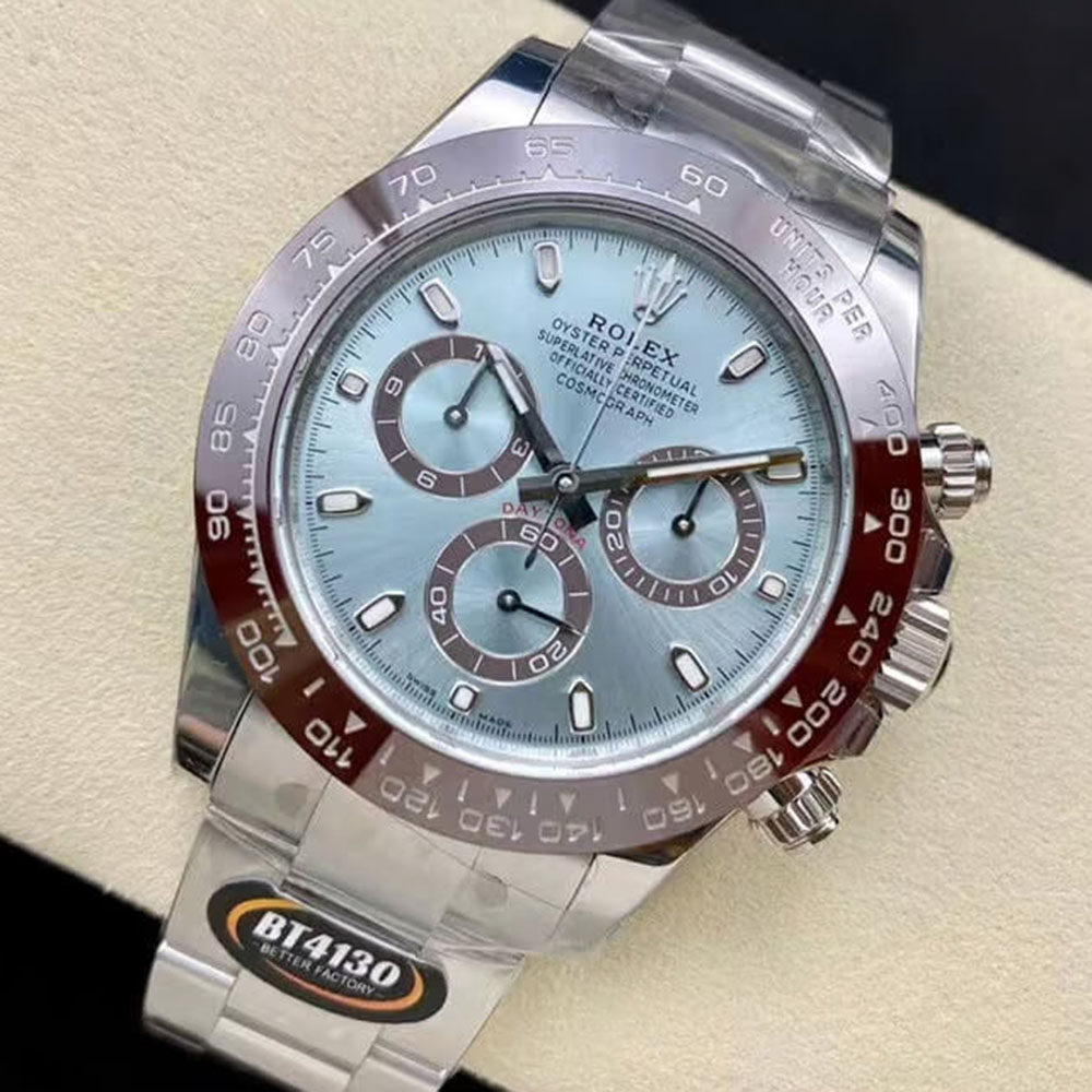 Rolex 1:1 Super Clone Daytona 50th Anniversary Edition 116506 LB Ice Blue Dial