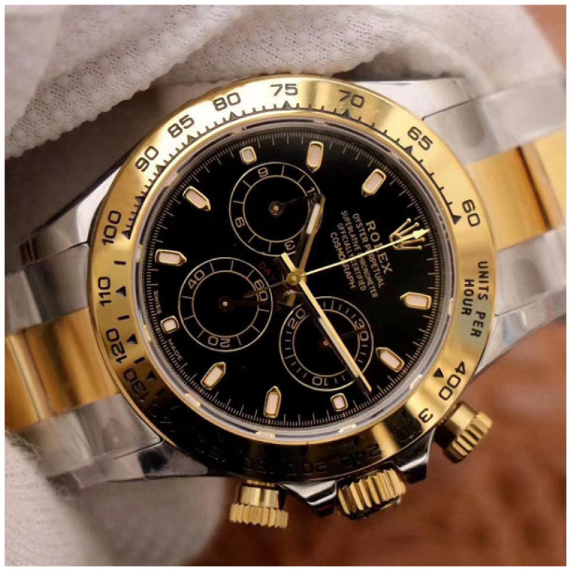 Rolex 1:1 Super Clone Daytona 40mm 116503 Black Dial
