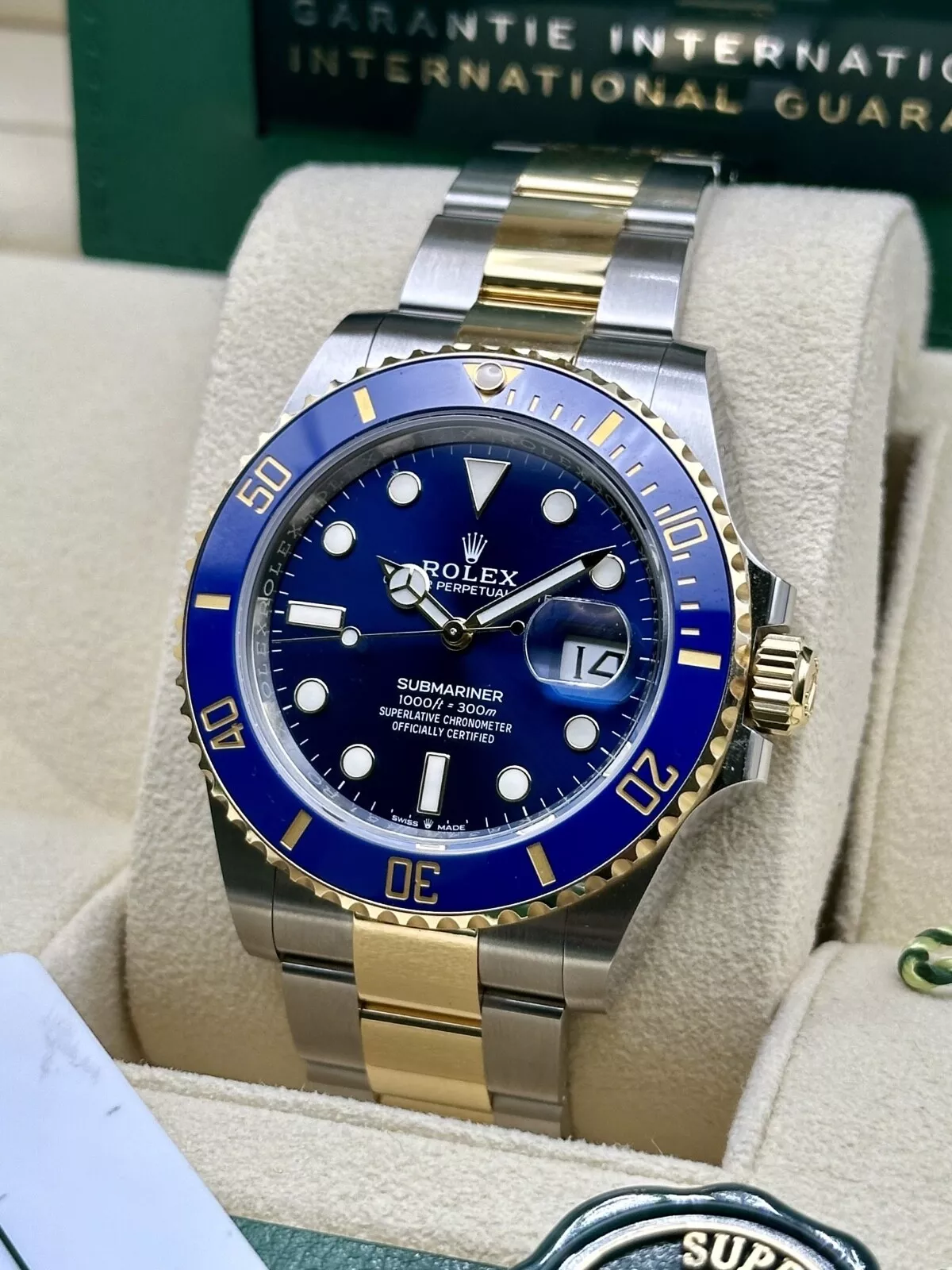 Rolex 1:1 Super Clone Submariner Date 41mm 126613LB Blue Dial