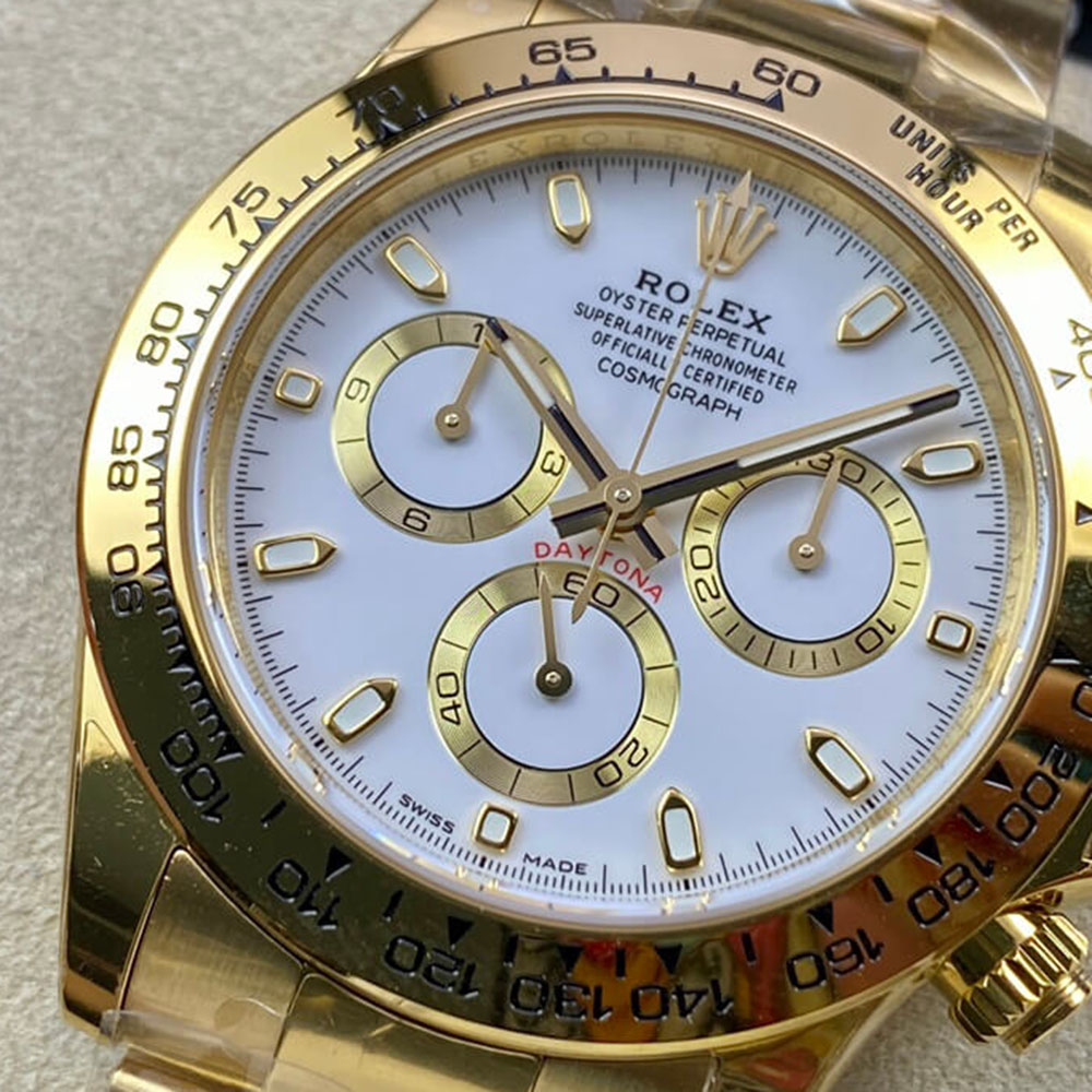 Rolex 1:1 Super Clone Daytona 40mm 116508 White Dial