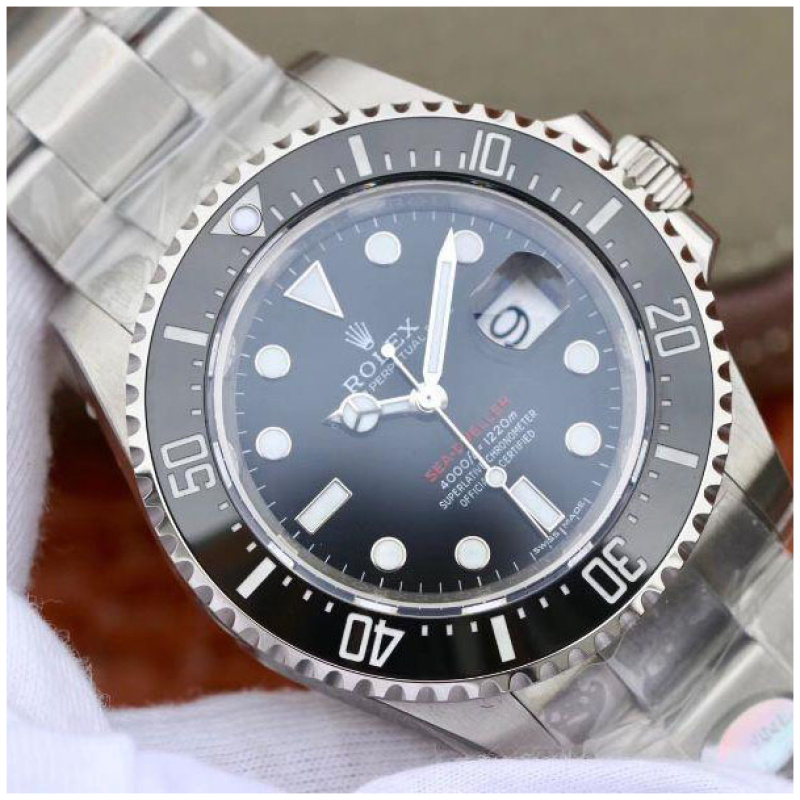 Rolex 1:1 Super Clone Sea-Dweller 43mm 126600 Black Dial