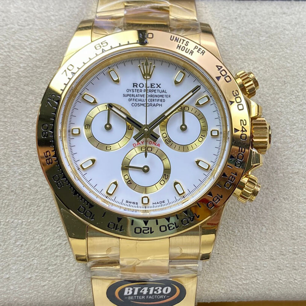Rolex 1:1 Super Clone Daytona 40mm 116508 White Dial