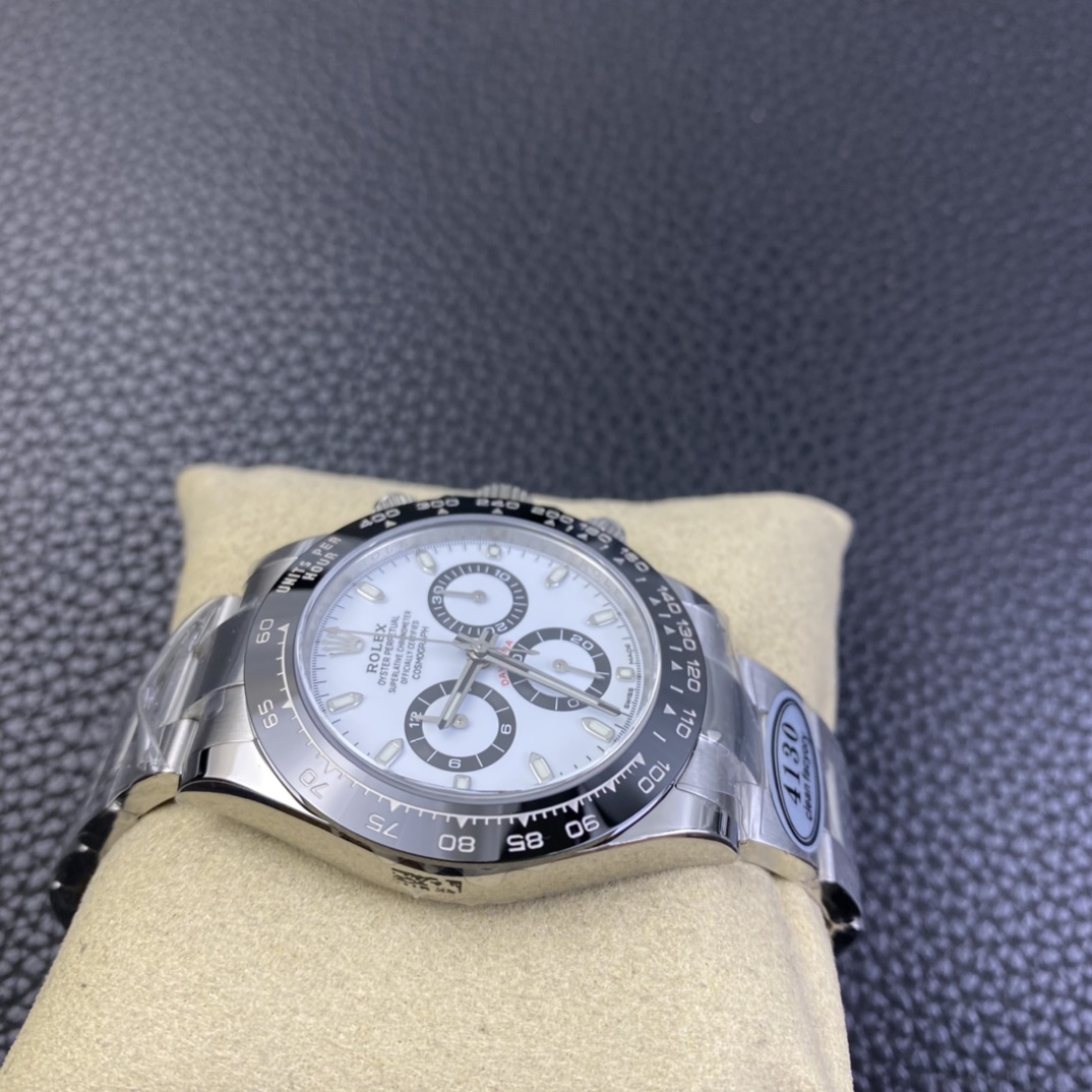 Rolex 1:1 Super Clone Daytona 40mm 116500LN White Dial