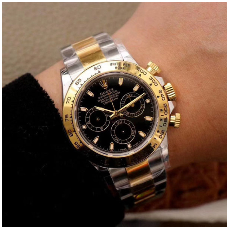 Rolex 1:1 Super Clone Daytona 40mm 116503 Black Dial