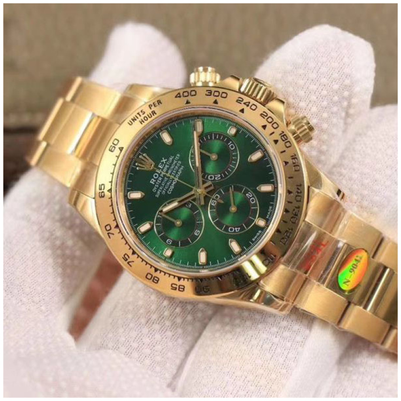 Rolex 1:1 Super Clone Daytona 40mm 116508 Green Dial