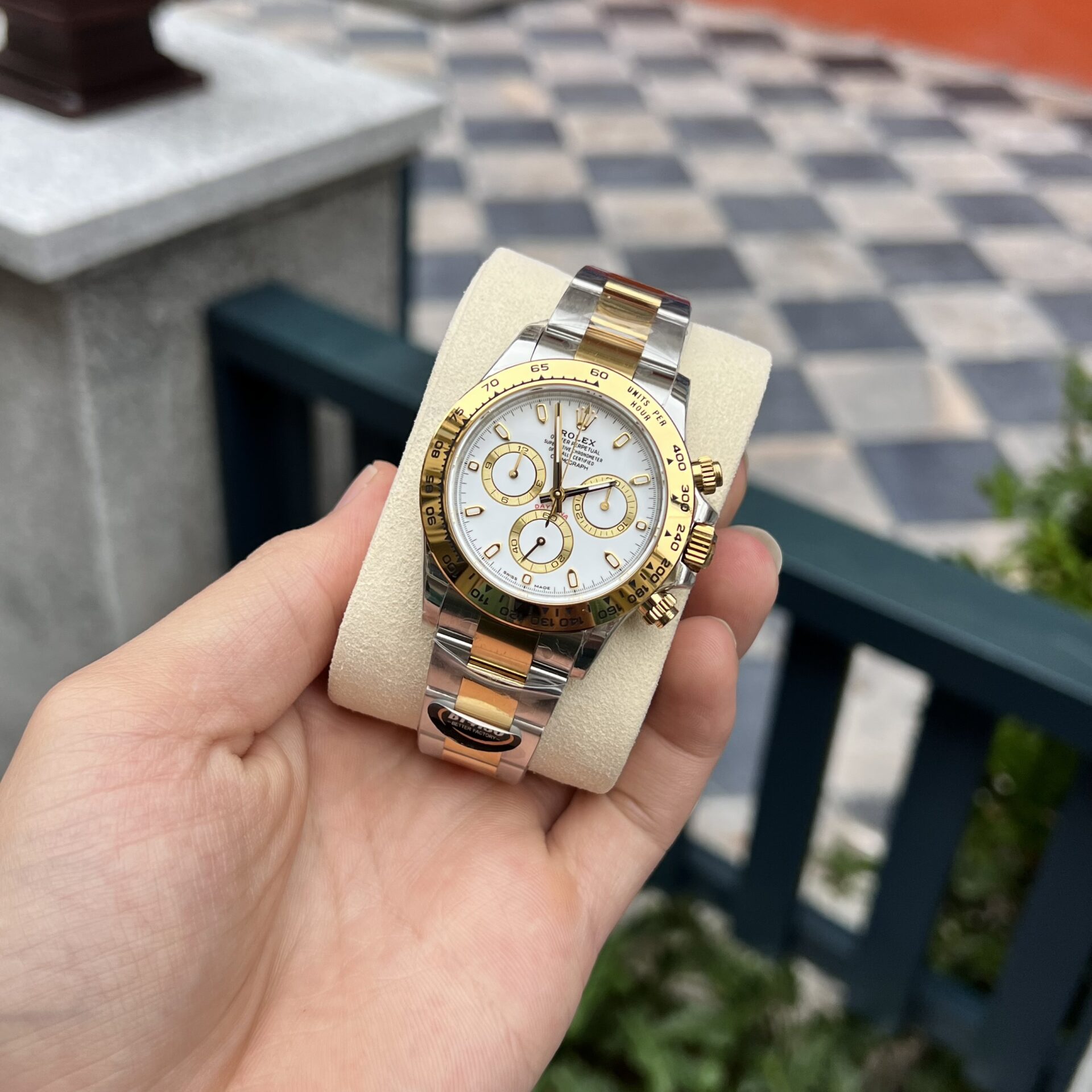 Rolex 1:1 Super Clone Cosmograph Daytona Oyster, 40 mm, Oystersteel and yellow gold m126503-0001