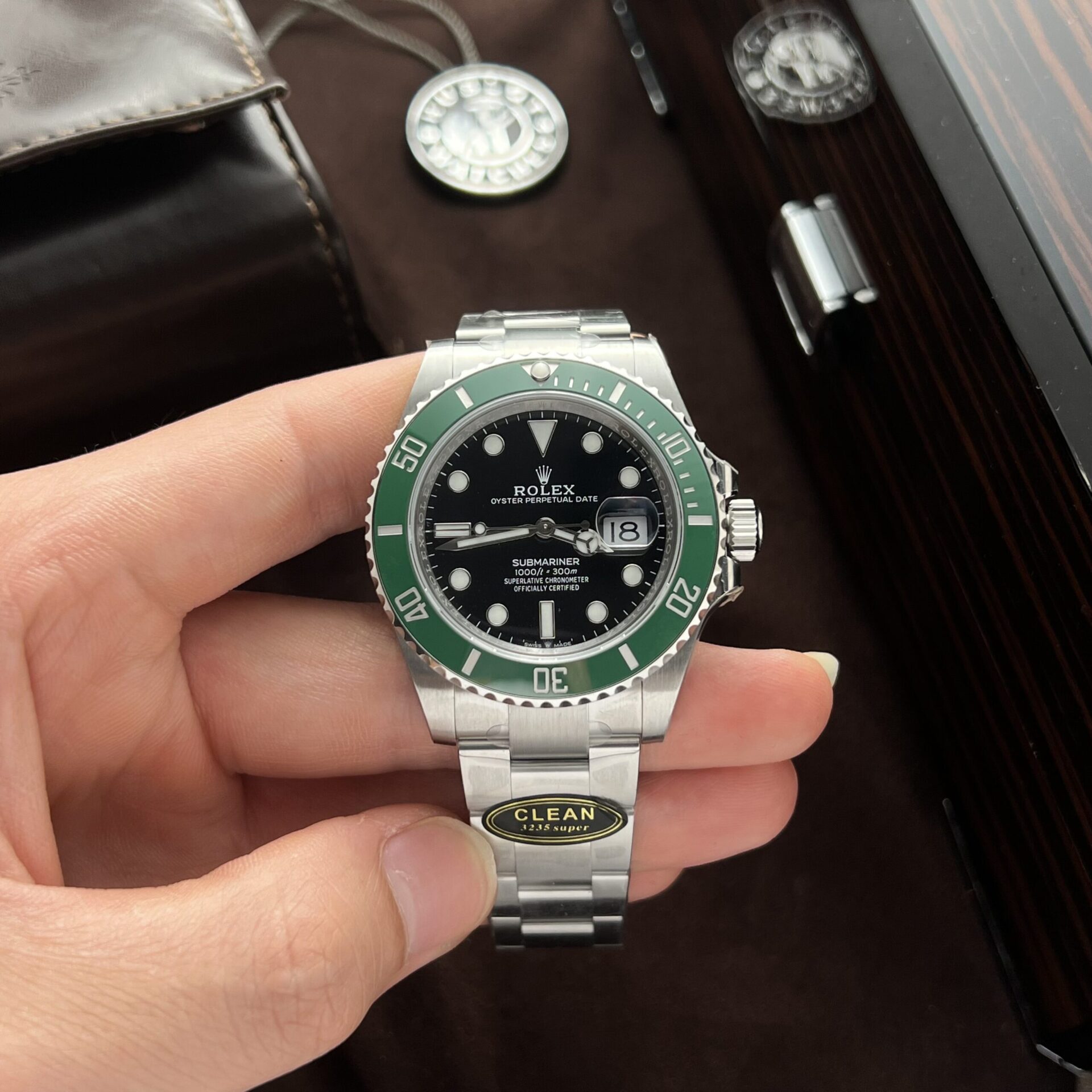 Rolex 1:1 Super Clone Submariner Date 41mm 126610LV Black Dial