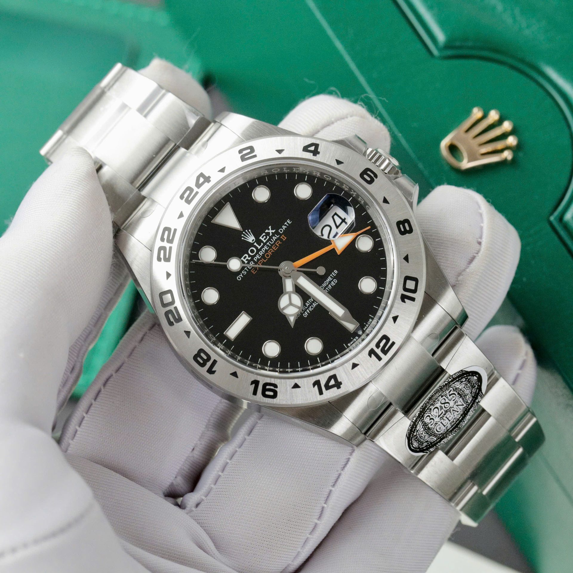 Rolex 1:1 Super Clone Explorer II 216570 42mm Black Dial