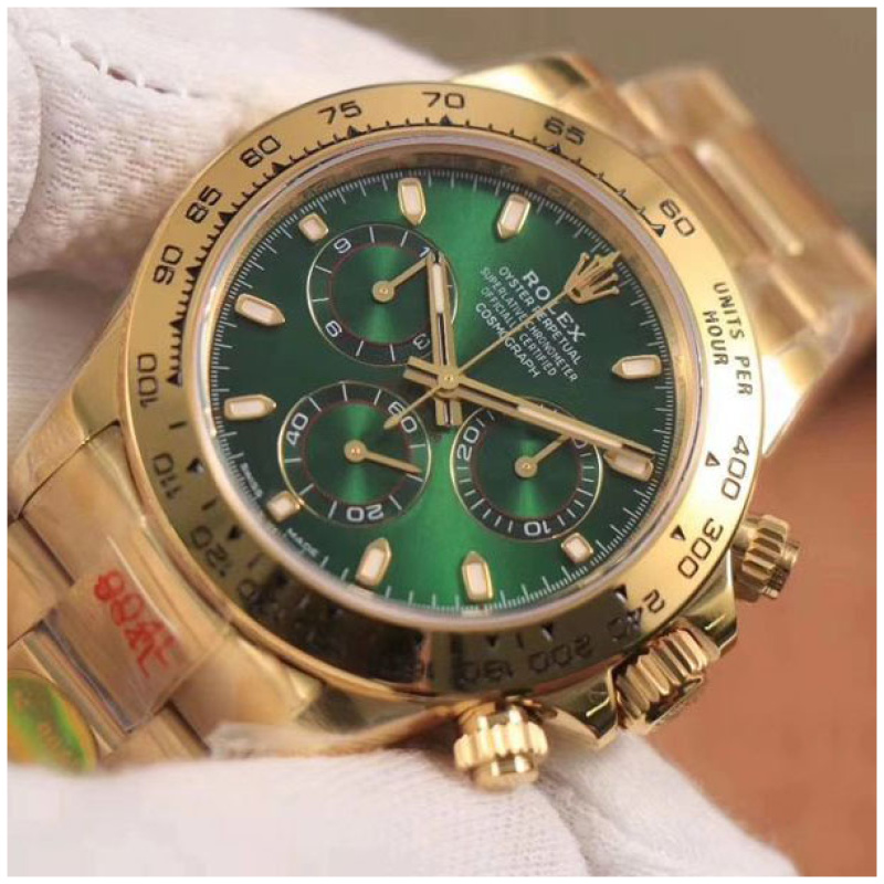 Rolex 1:1 Super Clone Daytona 40mm 116508 Green Dial