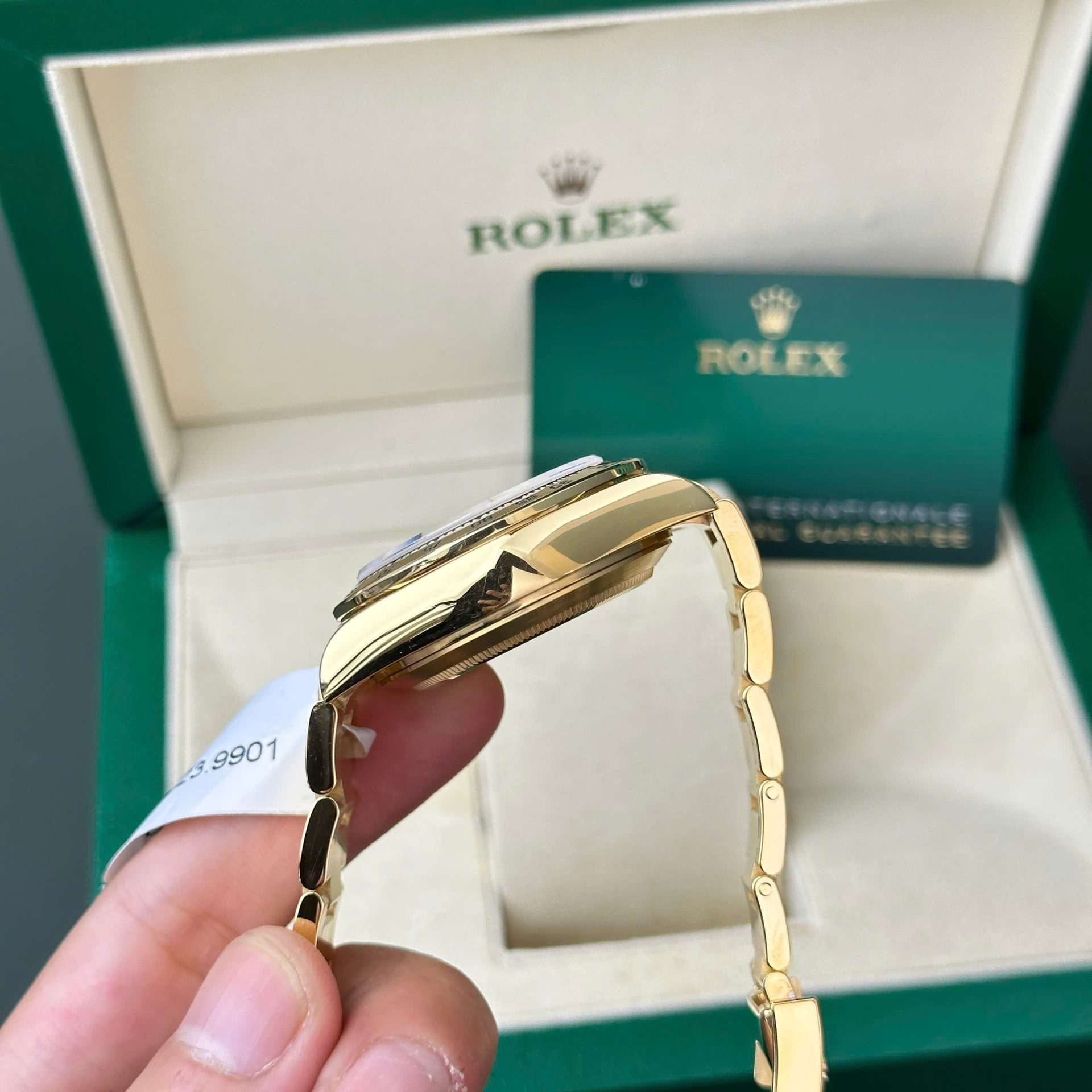 Rolex 1:1 Super Clone Daytona 40mm 116508 White Mother Of Pearl Diamond Dial