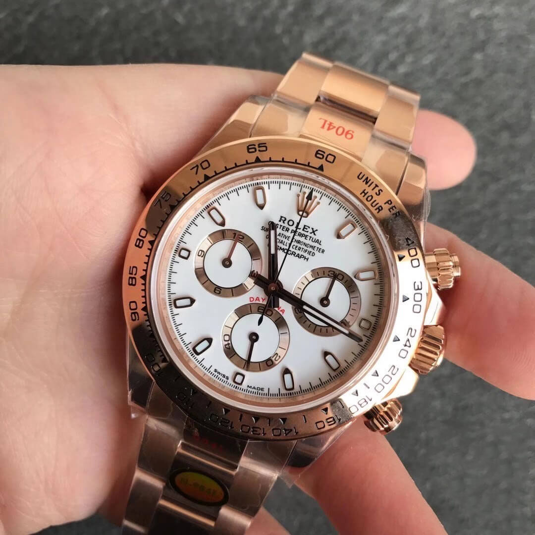Rolex 1:1 Super Clone Daytona 40mm 116505 Ivory Dial
